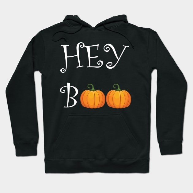 Hey Boo, Hey Pumpkin, Funny Halloween ,Teacher Halloween, Halloween Party Hoodie by Islanr